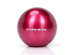 NRG Innovations Fushia Sparkly Painted Titanium Round Shifter Heavy Weight - SK-350FH