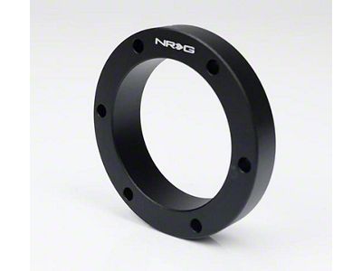 NRG Innovations Hub Spacer 1/2in. Not Threaded - Black - SRK-520BK