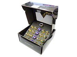 NRG Innovations 200 Series M12 X 1.5 Titanium Lug Nut Set - LN-T200MC-21