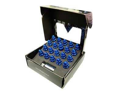 NRG Innovations 500 Series M12 X 1.5 Bullet Shape Steel Lug - LN-LS500BL-21