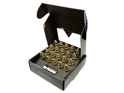 NRG Innovations 500 Series M12 X 1.5 Bullet Shape Steel Lug - LN-LS500CG-21