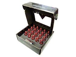 NRG Innovations 500 Series M12 X 1.5 Bullet Shape Steel Lug - LN-LS500RD-21