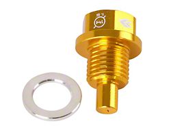 NRG Innovations Magnetic Oil Drain Plug M14X1.5 Acura/Honda/Mazda/Mitsubishi - Gold - NOP-100GD