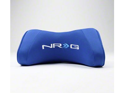 NRG Innovations Memory Foam Neck Pillow For Any Seats- Blue - SA-001BL