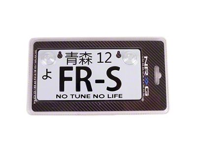 NRG Innovations Mini JDM Style Aluminum License Plate Suction-Cup Fit/Universal - MP-001-FRS