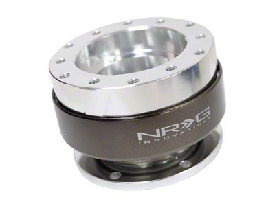 NRG Innovations Quick Release Gen 2.0 - Silver Body / Chrome - SRK-200-1SL