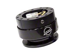 NRG Innovations 2.0 Steering Wheel Hub Quick Release; Black (Universal; Some Adaptation May Be Required)