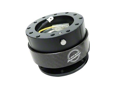 NRG Innovations Quick Release Gen 2.0 - Black Body / Black - SRK-200CF