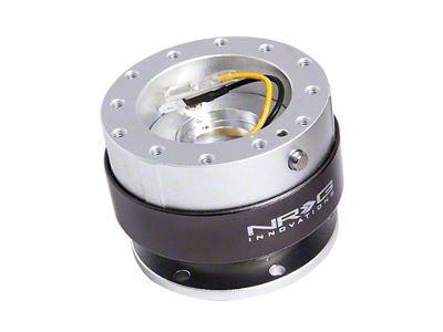 NRG Innovations Quick Release Gen 2.0 - Silver Body / Titanium - SRK-200SL