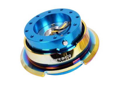 NRG Innovations Quick Release Gen 2.8 - Blue Body / Neochrome - SRK-280BL-MC