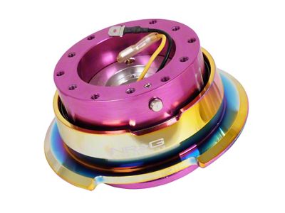 NRG Innovations Quick Release Gen 2.8 - Purple Body / Neochrome - SRK-280PP-MC