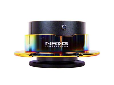 NRG Innovations Quick Release Gen 2.5 - Black Body / Neochrome - SRK-250BK/MC