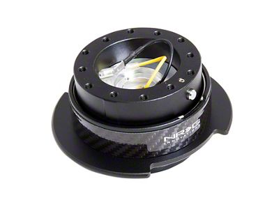 NRG Innovations Quick Release Kit Gen 2.5 - Black / CF - SRK-250CF