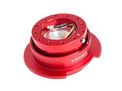 NRG Innovations Quick Release Kit Gen 2.5 - Red / Red - SRK-250RD