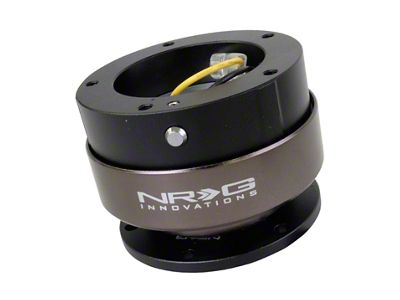 NRG Innovations Quick Release Kit Gen 2.5 - Black / Black - SRK-330BK