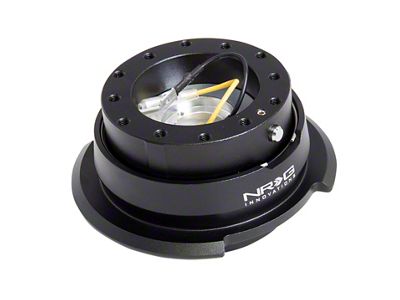 NRG Innovations Quick Release Kit Gen 2.8 - Black / Black - SRK-280BK