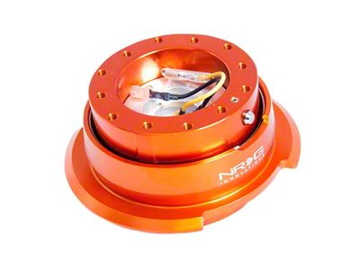 NRG Innovations Quick Release Kit Gen 2.8 - Orange Body / - SRK-280OR