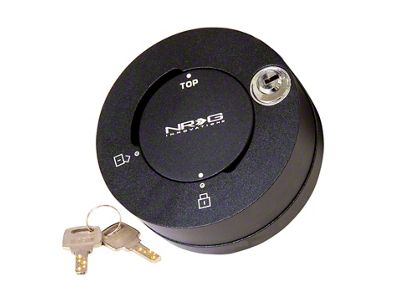 NRG Innovations Quick Lock - Matte Black - SRK-101MB