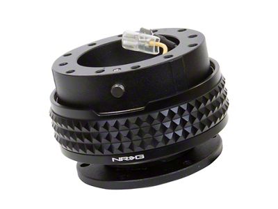 NRG Innovations Quick Release Kit - Pyramid Edition - Black Body - SRK-210BK/BK