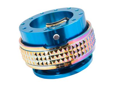 NRG Innovations Quick Release Kit - Pyramid Edition - Blue Body - SRK-210BL/MC