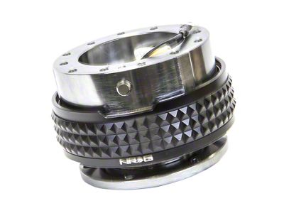 NRG Innovations Quick Release Kit - Pyramid Edition - Gunmetal Body - SRK-210GM/BK