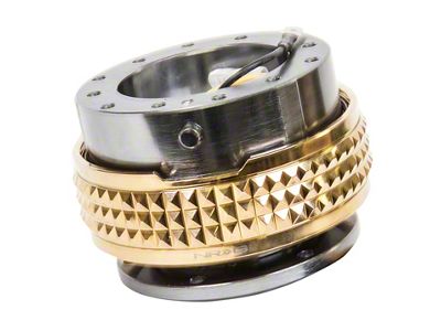 NRG Innovations Quick Release Kit - Pyramid Edition - Gunmetal Body - SRK-210GM/CG