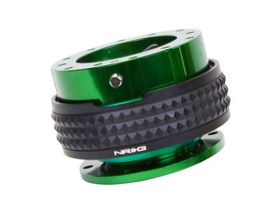 NRG Innovations Quick Release Kit - Pyramid Edition - Green Body - SRK-210GN/BK