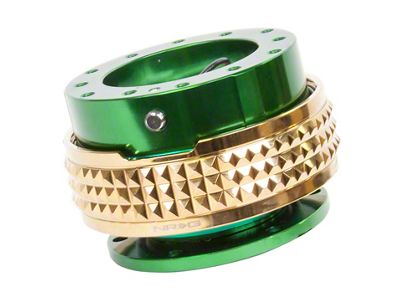 NRG Innovations Quick Release Kit - Pyramid Edition - Green Body - SRK-210GN/CG
