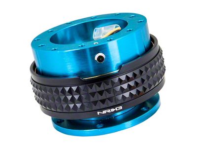 NRG Innovations Quick Release Kit - Pyramid Edition - New Blue - SRK-210NB/BK