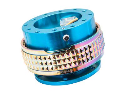 NRG Innovations Quick Release Kit - Pyramid Edition - New Blue - SRK-210NB/MC