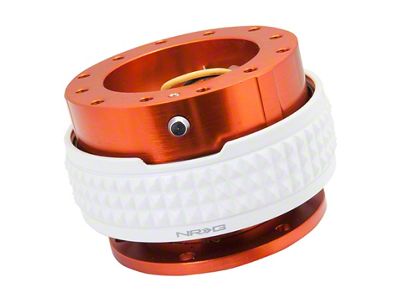 NRG Innovations Quick Release Kit - Pyramid Edition - Orange Body - SRK-210OR/GL