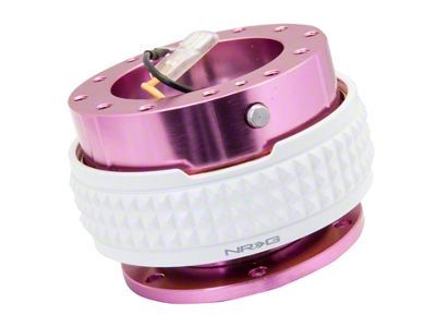NRG Innovations Quick Release Kit - Pyramid Edition - Pink Body - SRK-210PK/GL