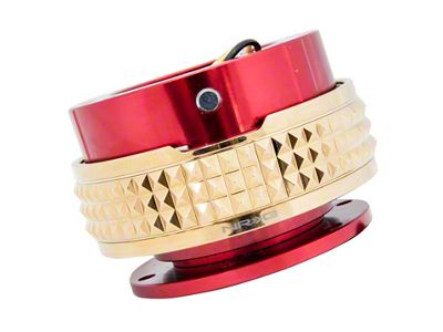 NRG Innovations Quick Release Kit - Pyramid Edition - Red Body - SRK-210RD/CG