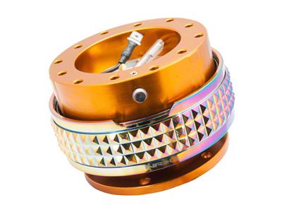 NRG Innovations Quick Release Kit - Pyramid Edition - Rose Gold - SRK-210RG/MC