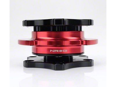 NRG Innovations Quick Release SFI SPEC 42.1 - Shinny Black Body - SRK-R200BK-RD