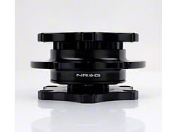 NRG Innovations SFI Key Way Type Steering Wheel Quick Release; Black (Universal; Some Adaptation May Be Required)