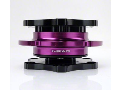 NRG Innovations Quick Release SFI SPEC 42.1 - Shiny Black Body - SRK-R200BK-PP
