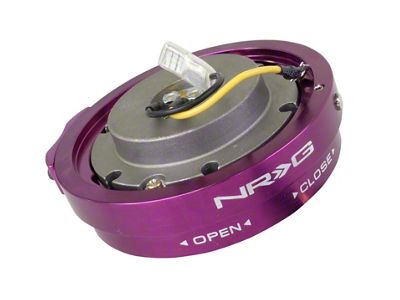 NRG Innovations Thin Quick Release - Purple - SRK-400PP