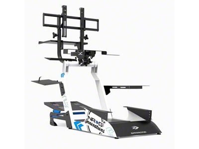 NRG Innovations Racing Simulator Stand for Logitech; Thrustmaster; and Fanatec - FRP-APEX