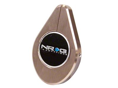 NRG Innovations Radiator Cap Cover - Titanium - RDC-100TI