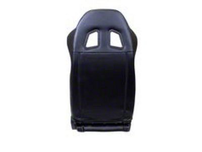 NRG Innovations Reclinable Sport Seats Pair PVC Leather w/Logo - RSC-208L/R