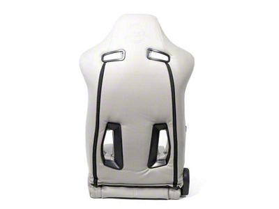 NRG Innovations Reclinable Sport Seats Pair The Arrow Grey Vinyl w/ - RSC-810GY L/R
