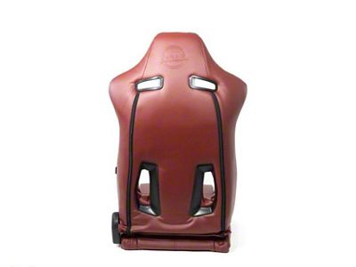 NRG Innovations Reclinable Sport Seats Pair The Arrow Maroon Vinyl w/ - RSC-810MAR L/R