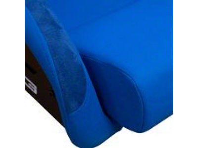 NRG Innovations FRP Bucket Seat Blue Cloth - Large - FRP-300BL