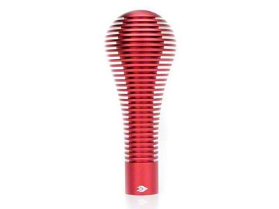 NRG Innovations Shift Knob Heat Sink Bubble Head Short Red - SK-701RD