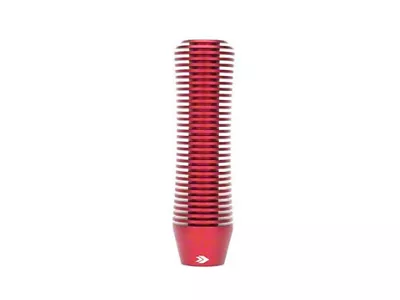 NRG Innovations Shift Knob Heat Sink Curvy Short Red - SK-700RD