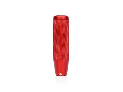 NRG Innovations Shift Knob Knurl Hidden Gem Short Red - SK-800RD