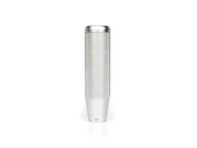 NRG Innovations Shift Knob Knurl Hidden Gem Short Silver - SK-800SL