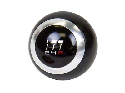 NRG Innovations Shift Knob - Black Includes 4 Interchangeable Rings - SK-016BK