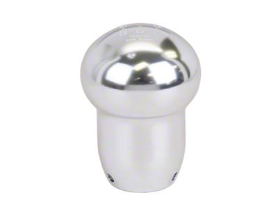 NRG Innovations Universal Super Low Down Shift Knob - Silver 6 - SK-141SL